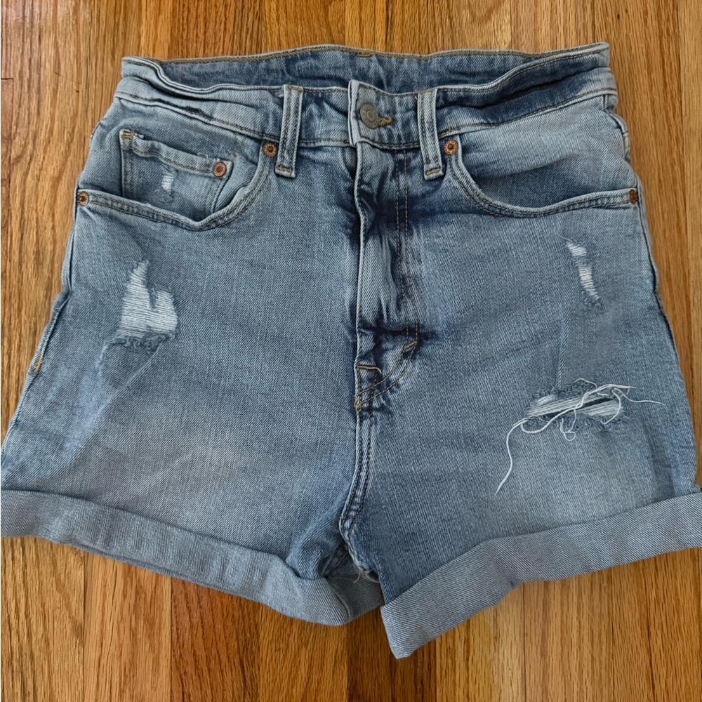 Denim Blue Women's Shorts